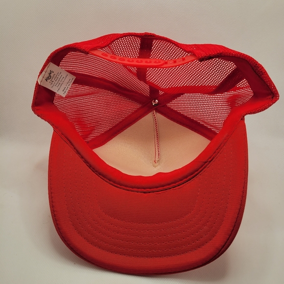 Kayjet Well Drilling Red Stacked Hat Foam Mesh Vintage Snapback Adjustable - Picture 5 of 11